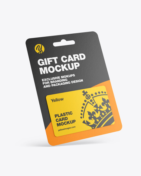 Gift Card Pack Mockup PSD #2