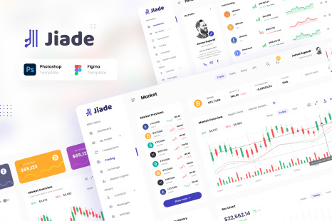 Jiade - Modern Crypto Trading UI Template