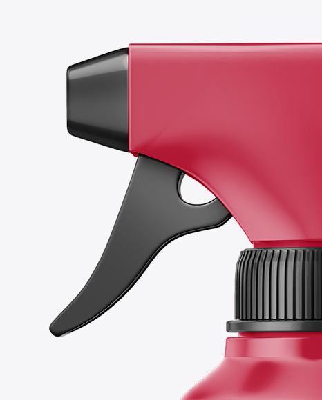 Glossy Trigger Spray Bottle Mockup Glossy Trigger Spray Bottle Mockup