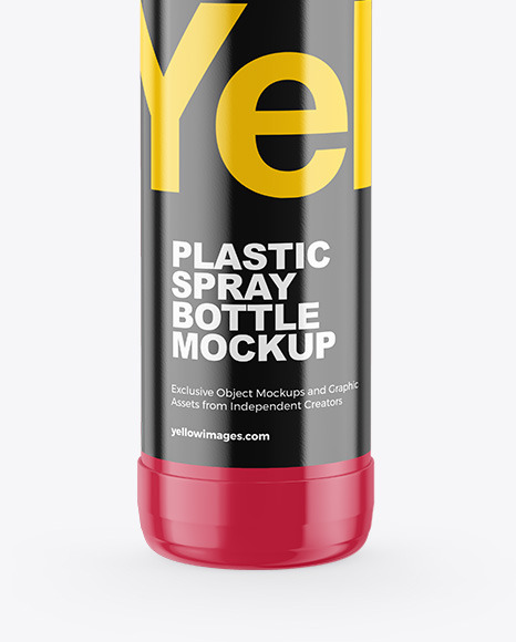 Glossy Trigger Spray Bottle Mockup Glossy Trigger Spray Bottle Mockup