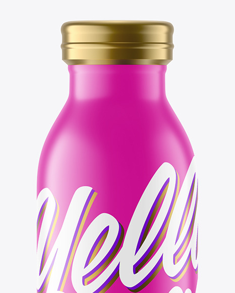 Download Matte Thermo Bottle Mockup in Bottle Mockups on Yellow Images Object Mockups