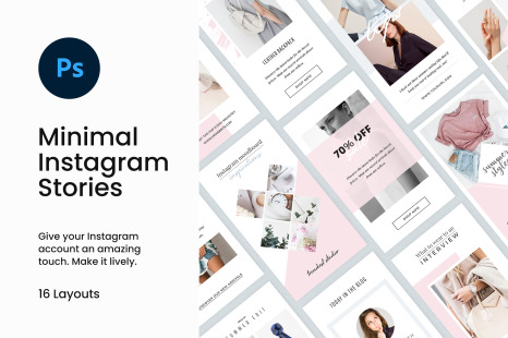Minimal Instagram Stories Templates