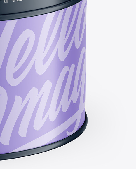 Matte Cosmetic Jar Mockup Matte Cosmetic Jar Mockup