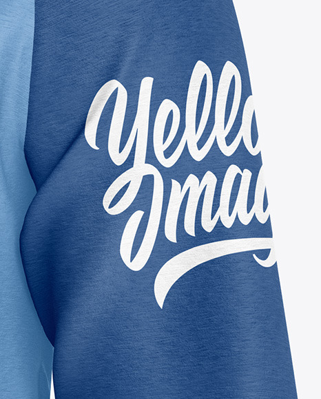 Heather Hoodie Mockup   Half Side View PSD #6