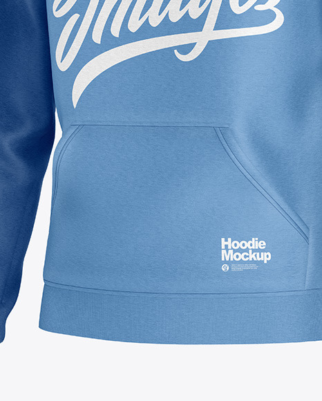 Download Heather Hoodie Mockup Half Side View In Apparel Mockups On Yellow Images Object Mockups