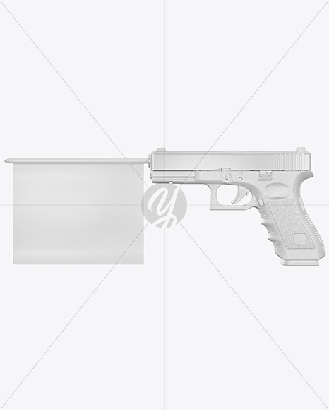 Download Glock with Flag Mockup Free Mockups