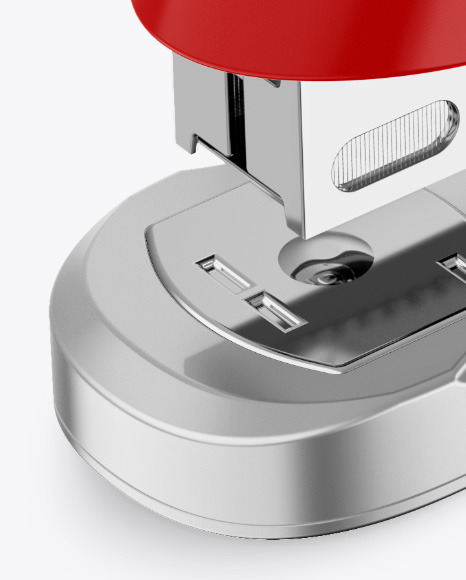 Metallic Stapler Mockup PSD #2
