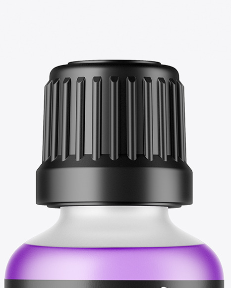 50ml Frosted Glass Bottle Mockup 50ml Frosted Glass Bottle Mockup