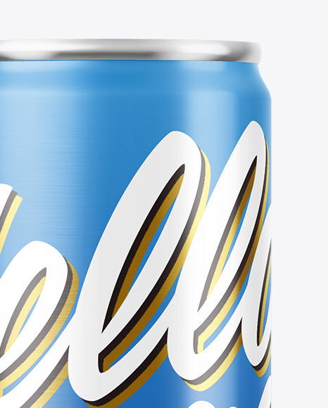 Glossy Drink Can Mockup Glossy Drink Can Mockup