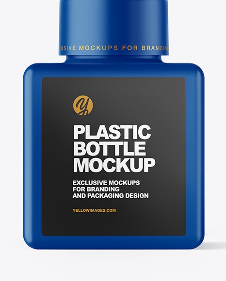 Matte Plastic Bottle with Pump Mockup Matte Plastic Bottle with Pump Mockup