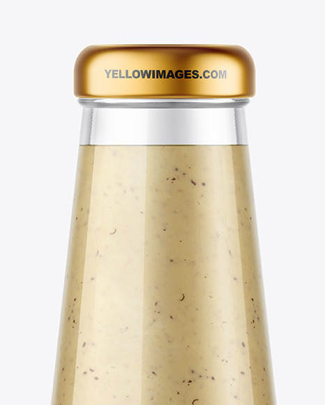 Mushrooms Sauce Bottle Mockup PSD #5