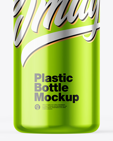 Metallic Bottle Mockup Metallic Bottle Mockup