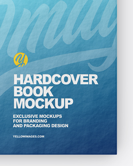 Hardcover Book Mockup PSD #2