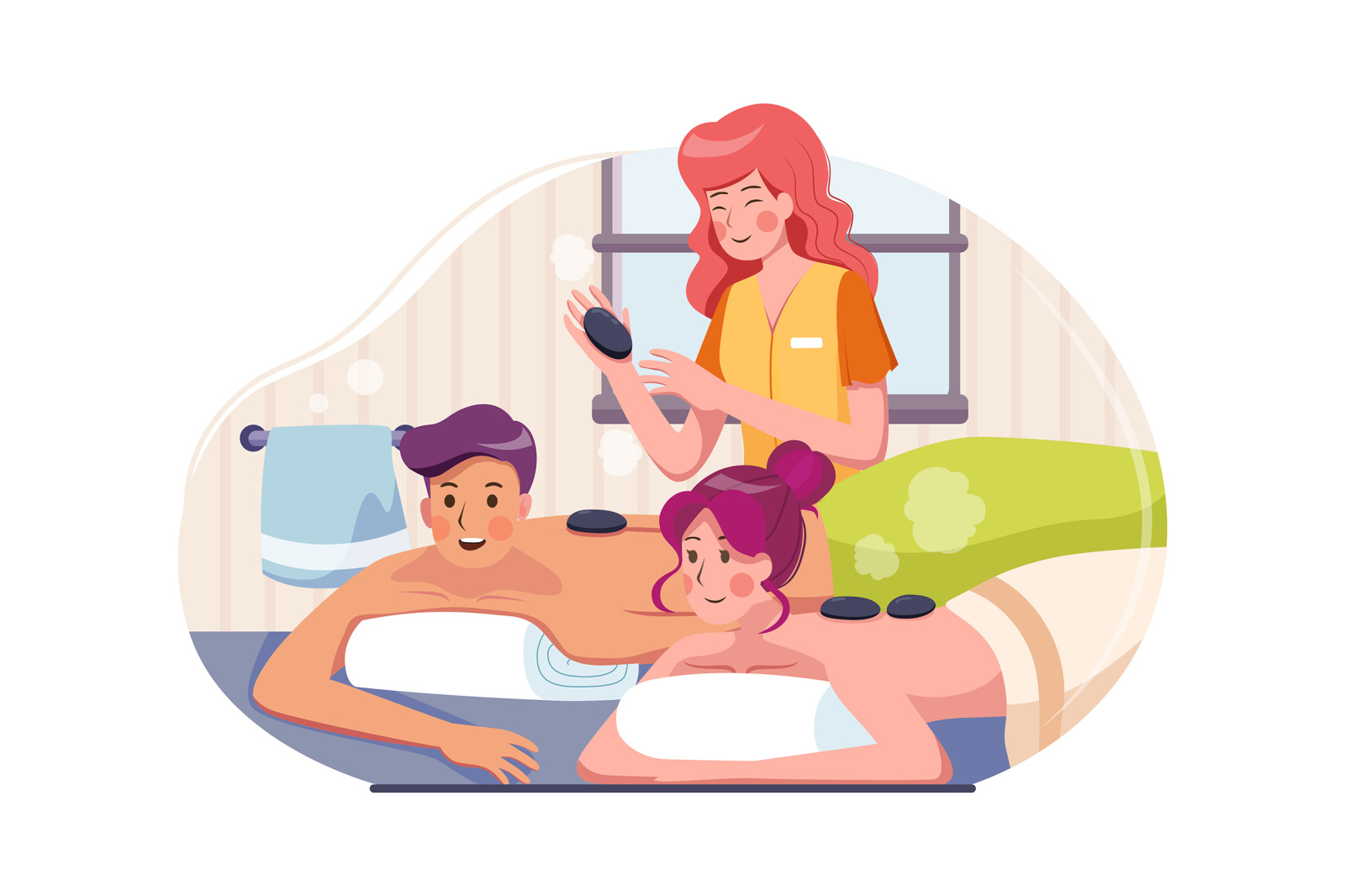M202_Massage Service Illustrations