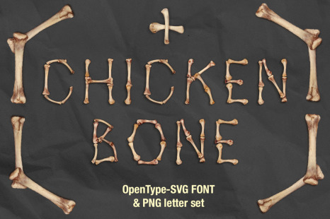 Chicken Bones Font