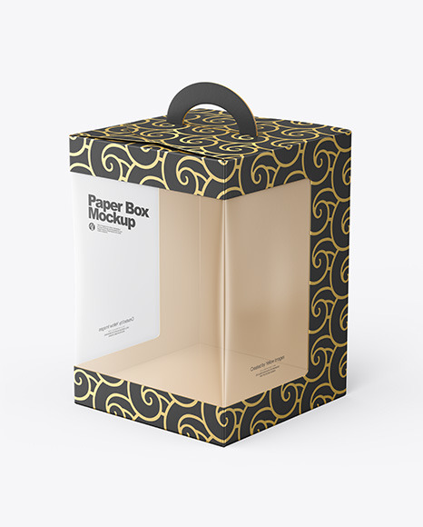 Paper Box Mockup PSD #2