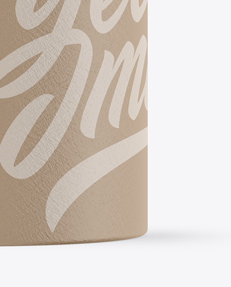 Paper Cosmetic Jar Mockup Paper Cosmetic Jar Mockup