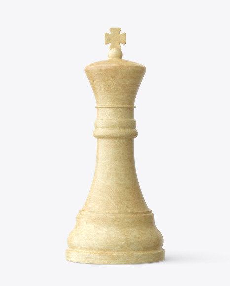 Chess King Piece Mockup PSD #1