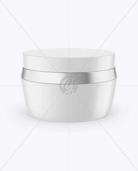 Cosmetic Jar Mockup PSD #1