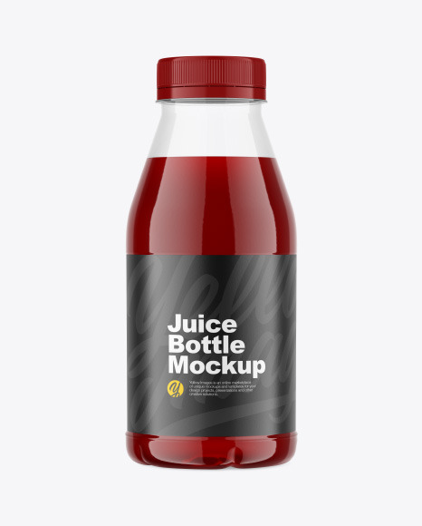 Juice Bottle Mockup