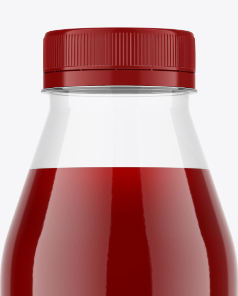 Cherry Juice Bottle Mockup PSD #2