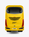 Bus Mockup - Back View