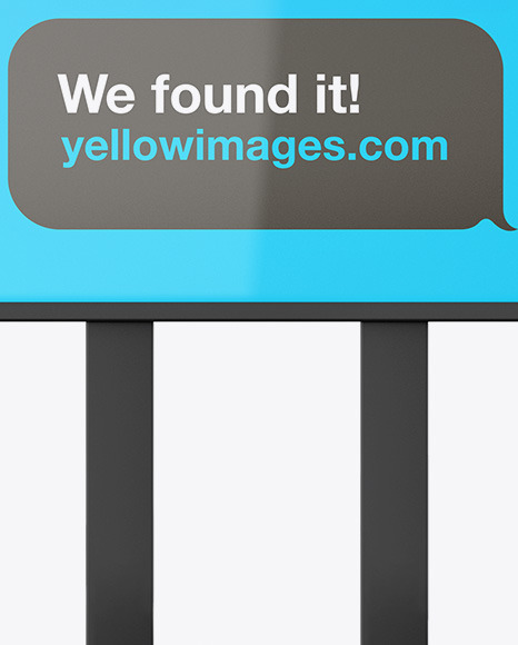 Glossy Display Stand Mockup PSD #2