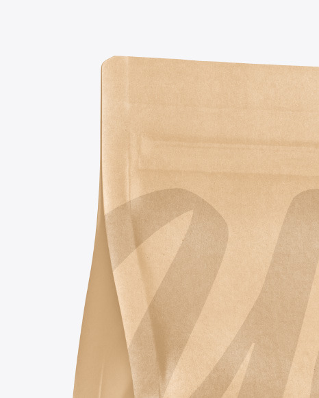 Kraft Food Bag Mockup PSD #2