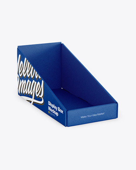 Kraft Display Box   Kraft Boxes Mockup PSD #7