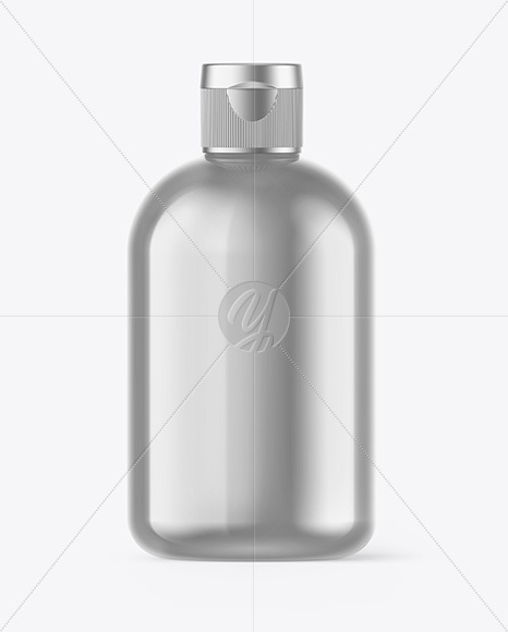 Metallic Bottle Mockup PSD #3