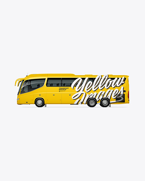 Bus Mockup - Side View