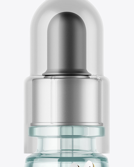 Blue Glass Dropper Bottle Mockup Blue Glass Dropper Bottle Mockup