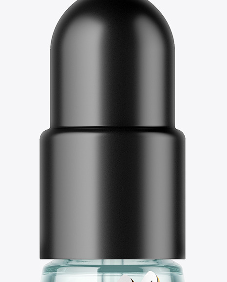 Blue Glass Dropper Bottle Mockup Blue Glass Dropper Bottle Mockup
