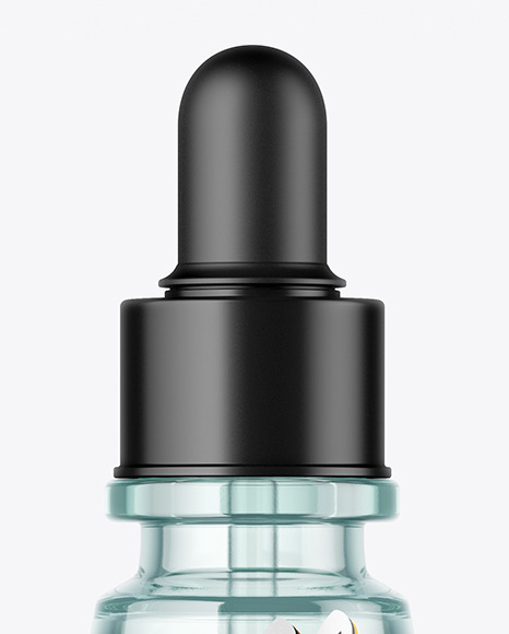 Blue Glass Dropper Bottle Mockup Blue Glass Dropper Bottle Mockup