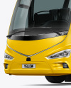 Bus Mockup - Half Side View