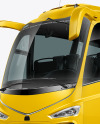 Bus Mockup - Half Side View