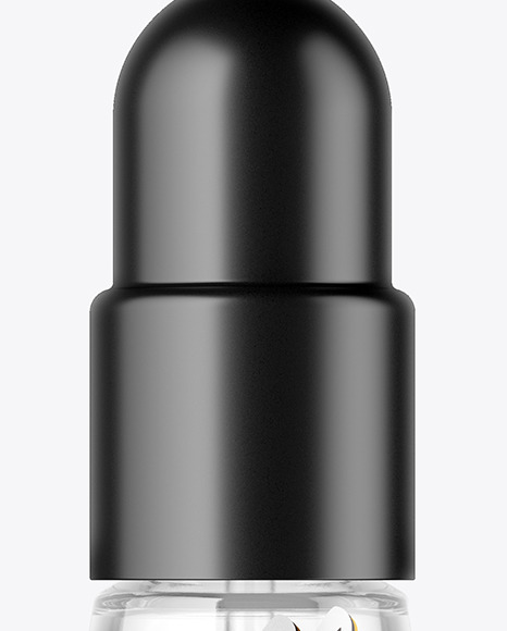 Clear Glass Dropper Bottle Mockup Clear Glass Dropper Bottle Mockup