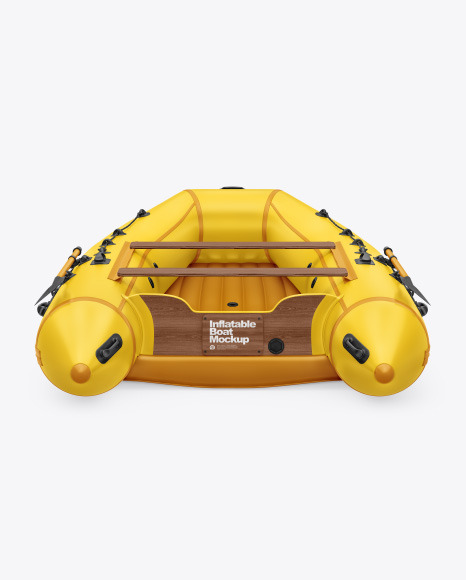 Inflatable Boat Mockup