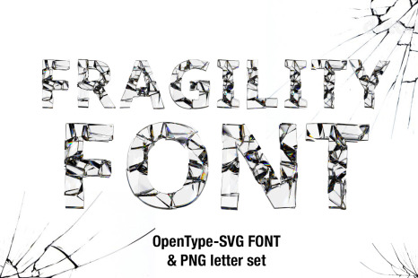 Fragility SVG Font