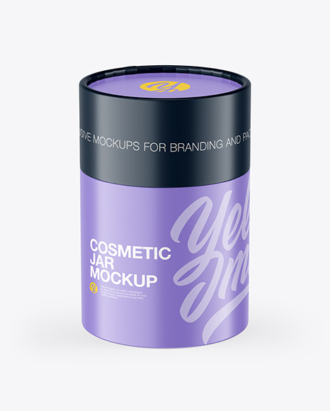 Cosmetic Jar Mockup