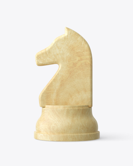 Chess Knight Piece Mockup PSD #1