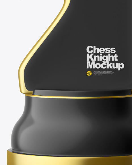 Chess Knight Piece Mockup PSD #7