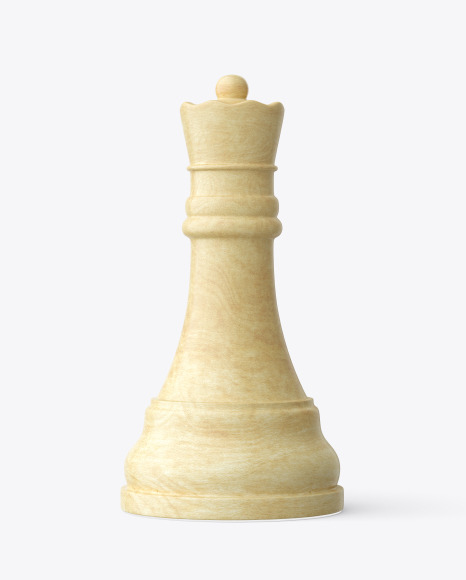 Chess Queen Piece Mockup PSD #1