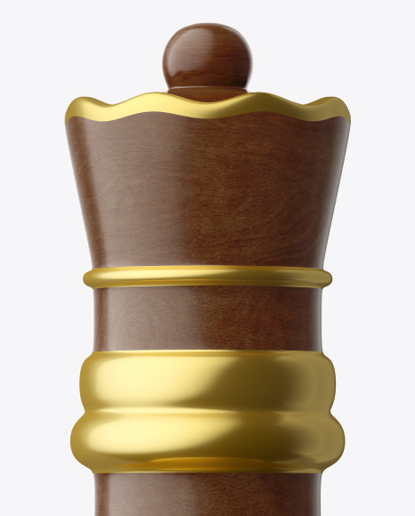Chess Queen Piece Mockup PSD #5
