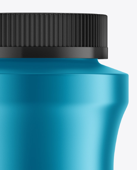 Metallic Bottle Mockup PSD #2