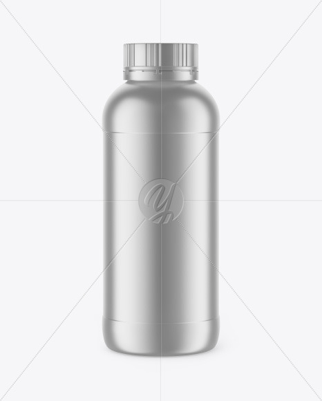 Metallic Bottle Mockup Metallic Bottle Mockup