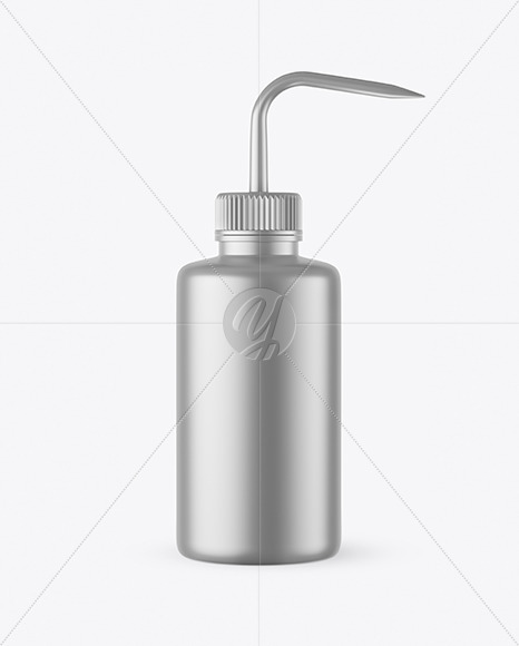 250ml Matte Metallic Tattoo Wash Bottle Mockup 250ml Matte Metallic Tattoo Wash Bottle Mockup