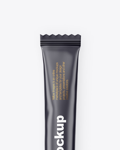 Matte Stick Sachet Mockup PSD #7