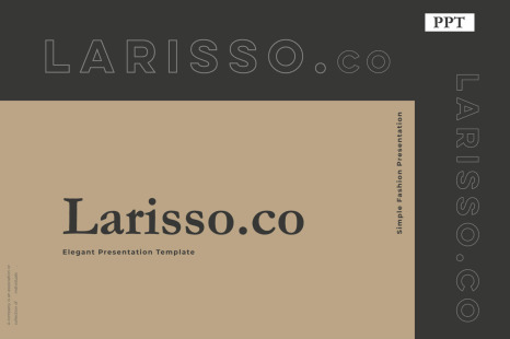Larisso Presentation Template