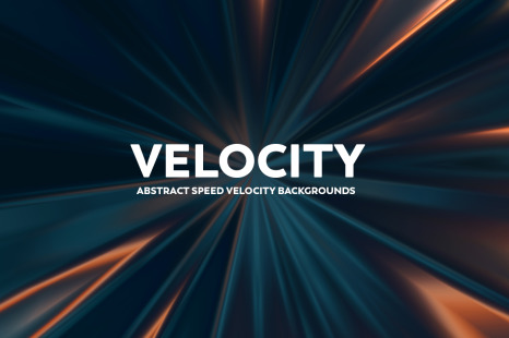 Abstract Speed Velocity Backgrounds - Bronze And Turquoise